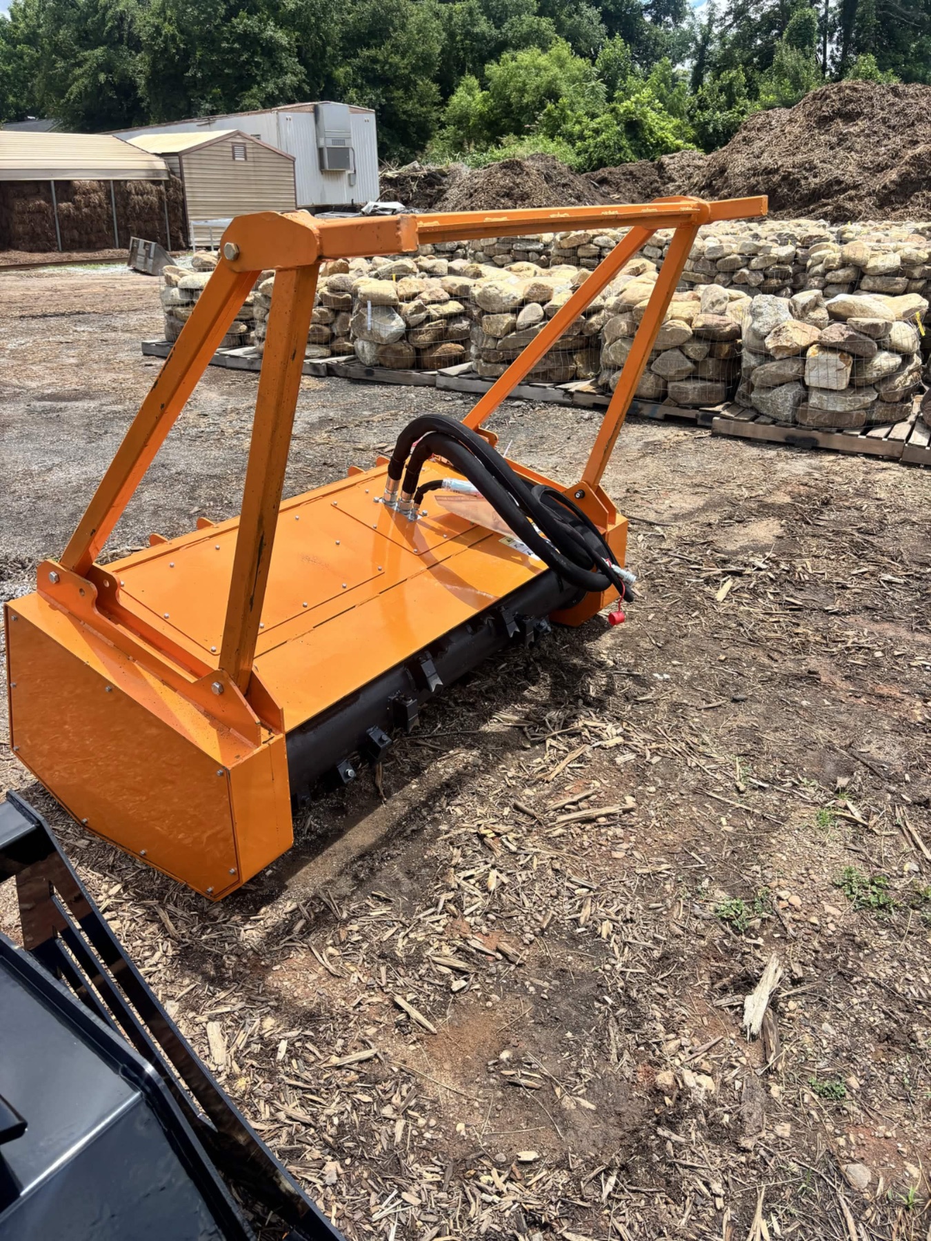 Skid Steer Drum Mulcher